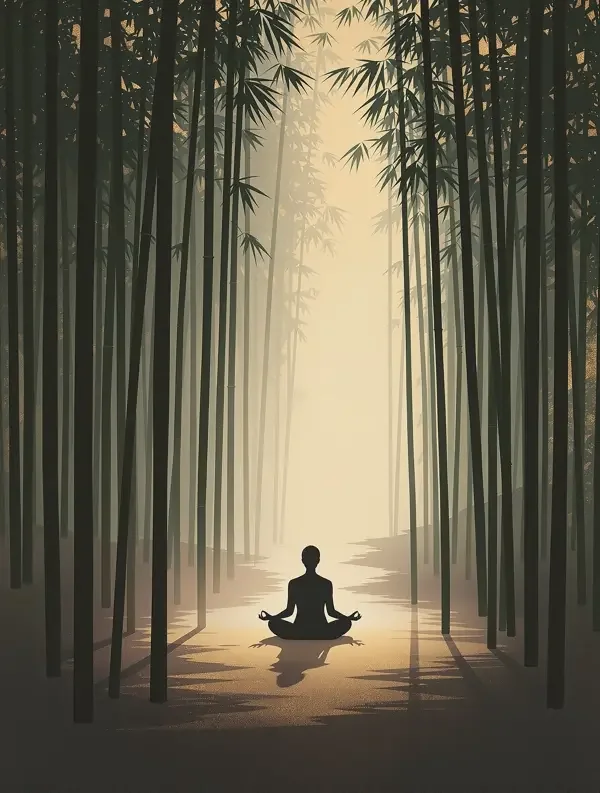 幽篁独坐 - 雅致影像封面